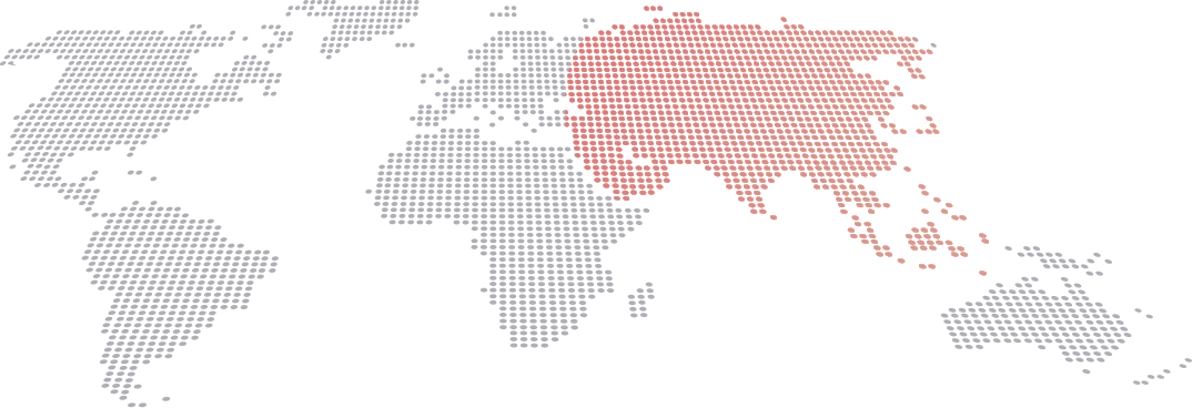 World map showing Safron global presence